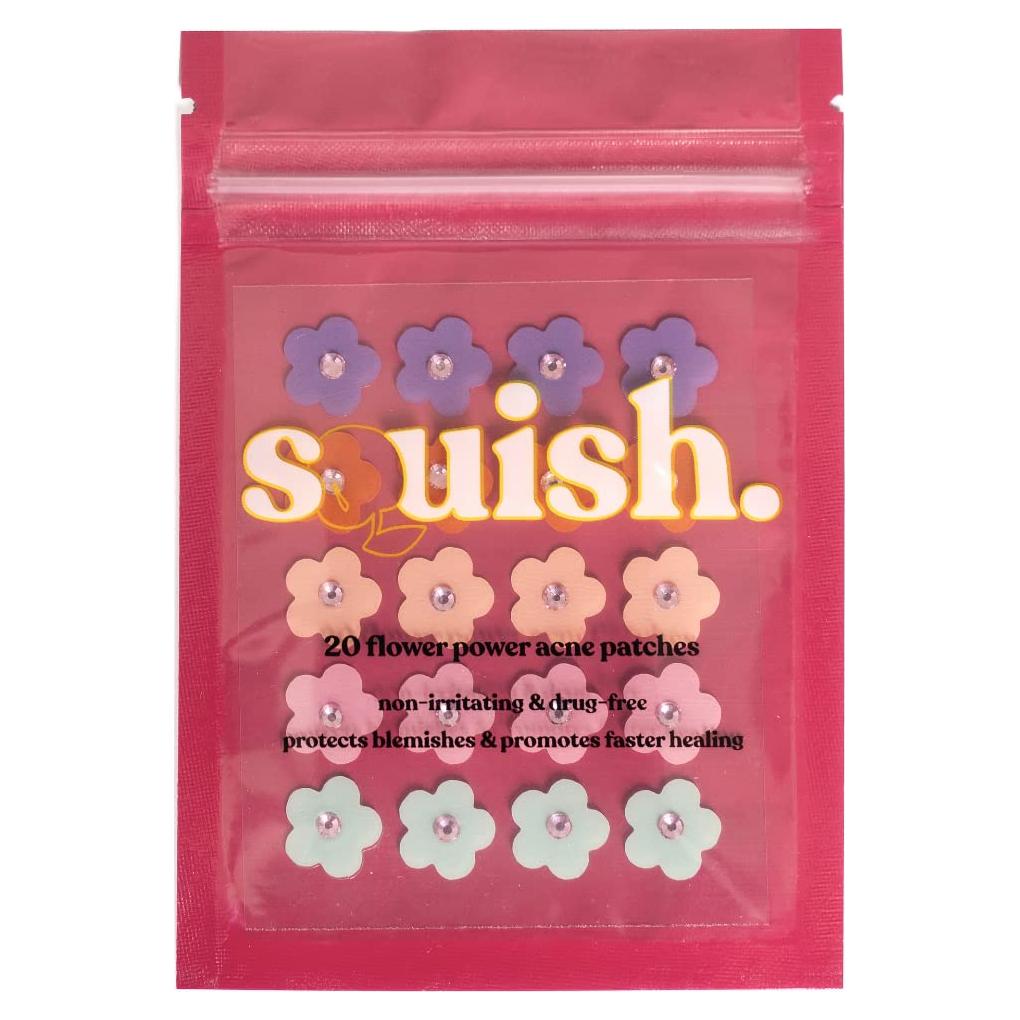 Parches para el Acné Squish Flower Power - Hidrocoloide