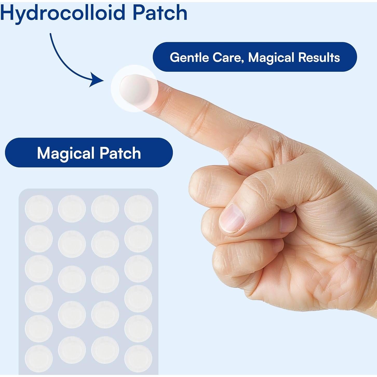 Parche Hidrocoloide Chel's Cosmetic para Acné - 66 Unidades