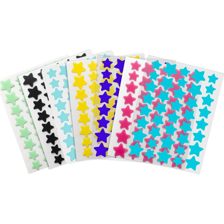 Parches Estelares para Espinillas MAXKYLUX - 4 Tamaños Hidrocoloide