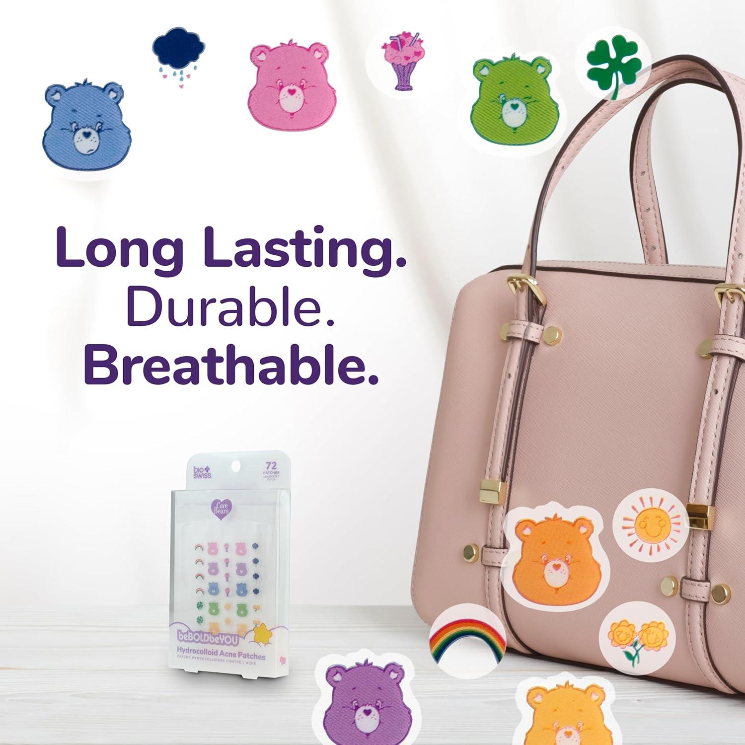 Parches para Granitos BioSwiss Care Bears - 72 Unidades Hidrocoloide