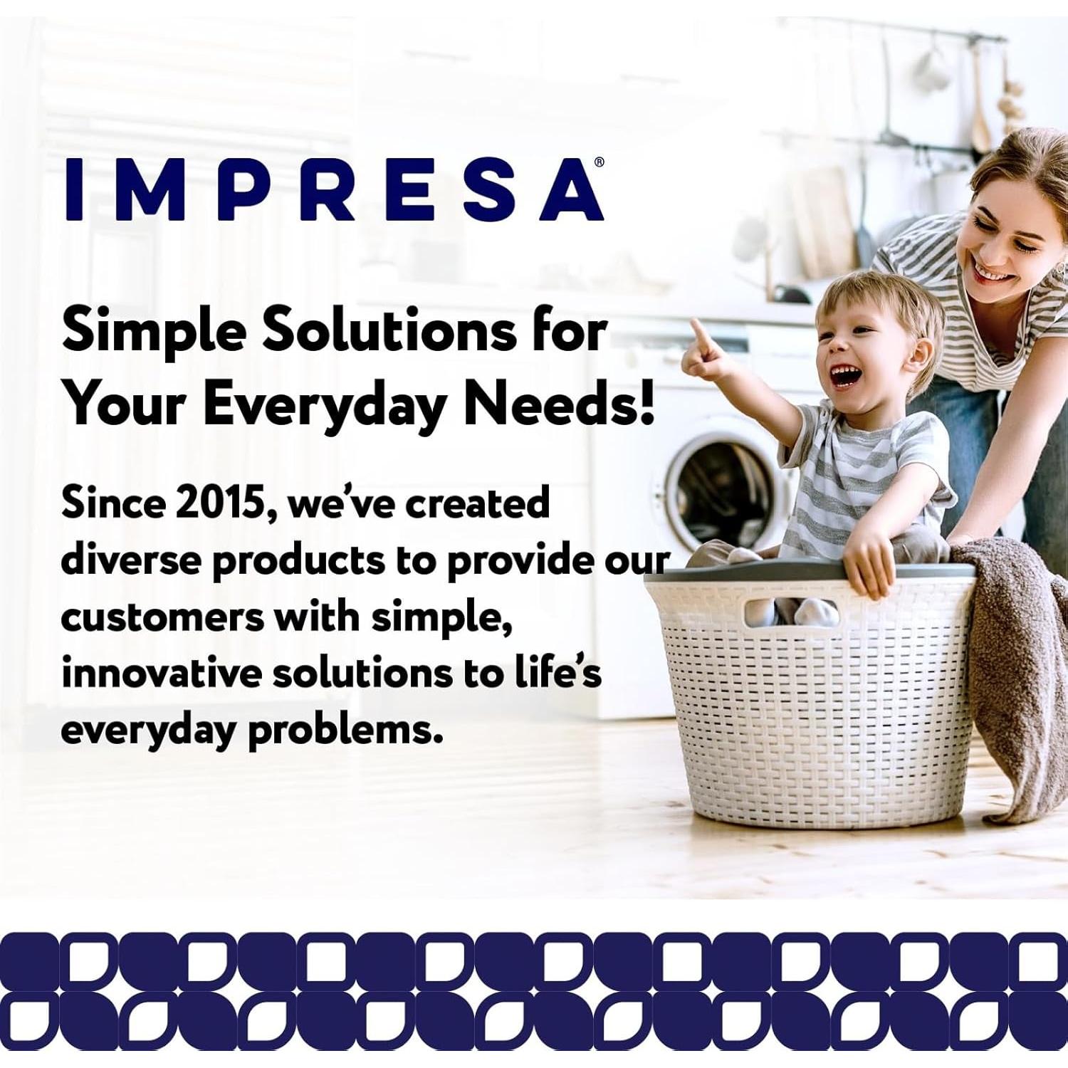 Estuche para Parches de Acné IMPRESA - Metal Negro Mate - 2 Piezas