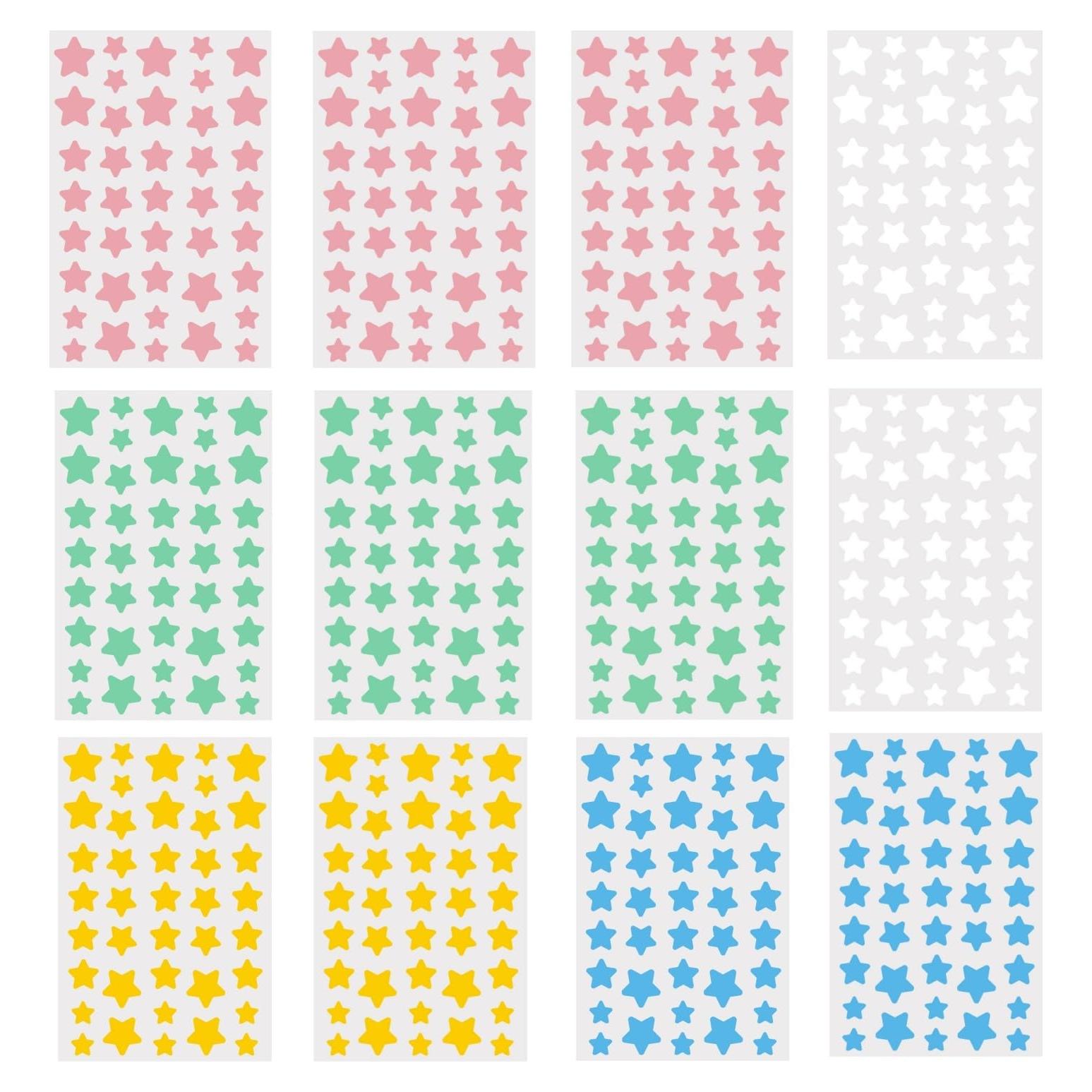 Parche Estrella para Espinillas TIKMNO - 480 Pcs Hidrocoloide