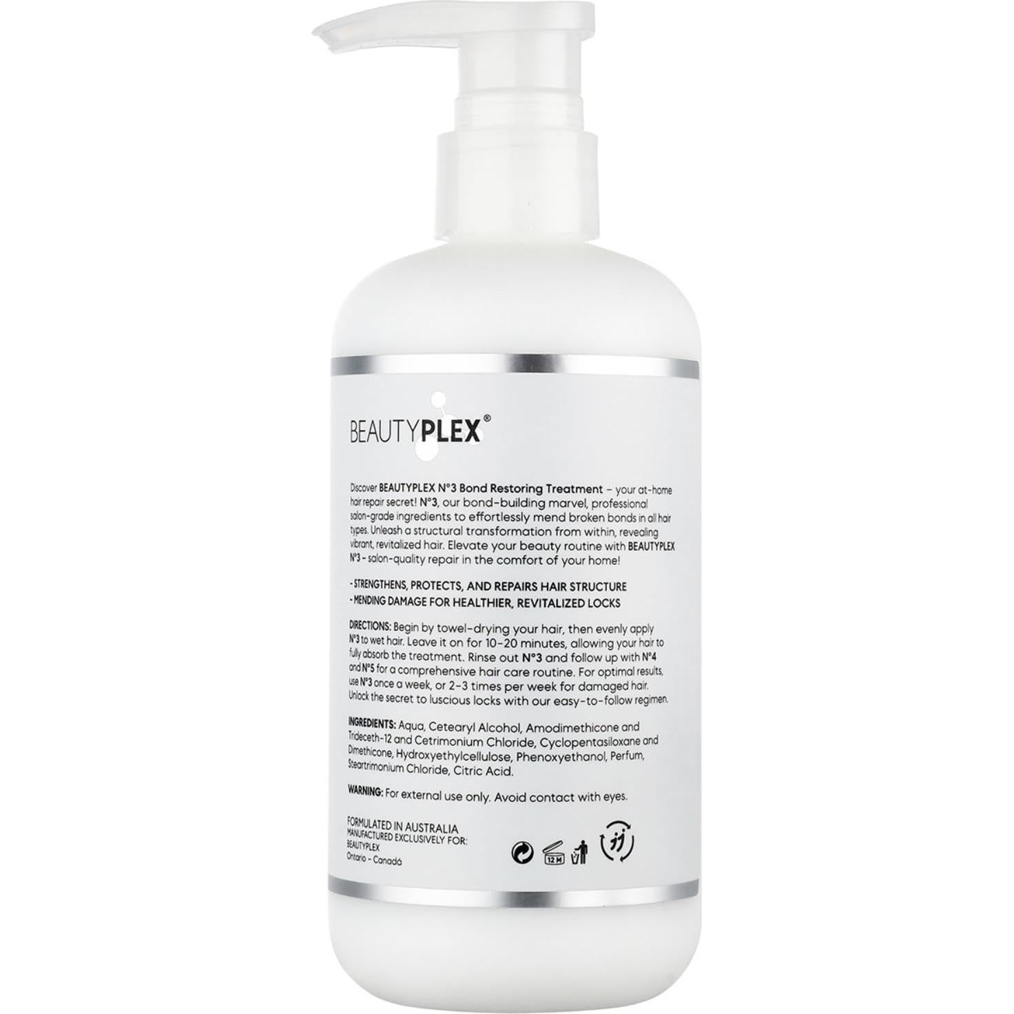 Máscara Reparadora de Cabello Beautyplex No. 3 - 450 ml