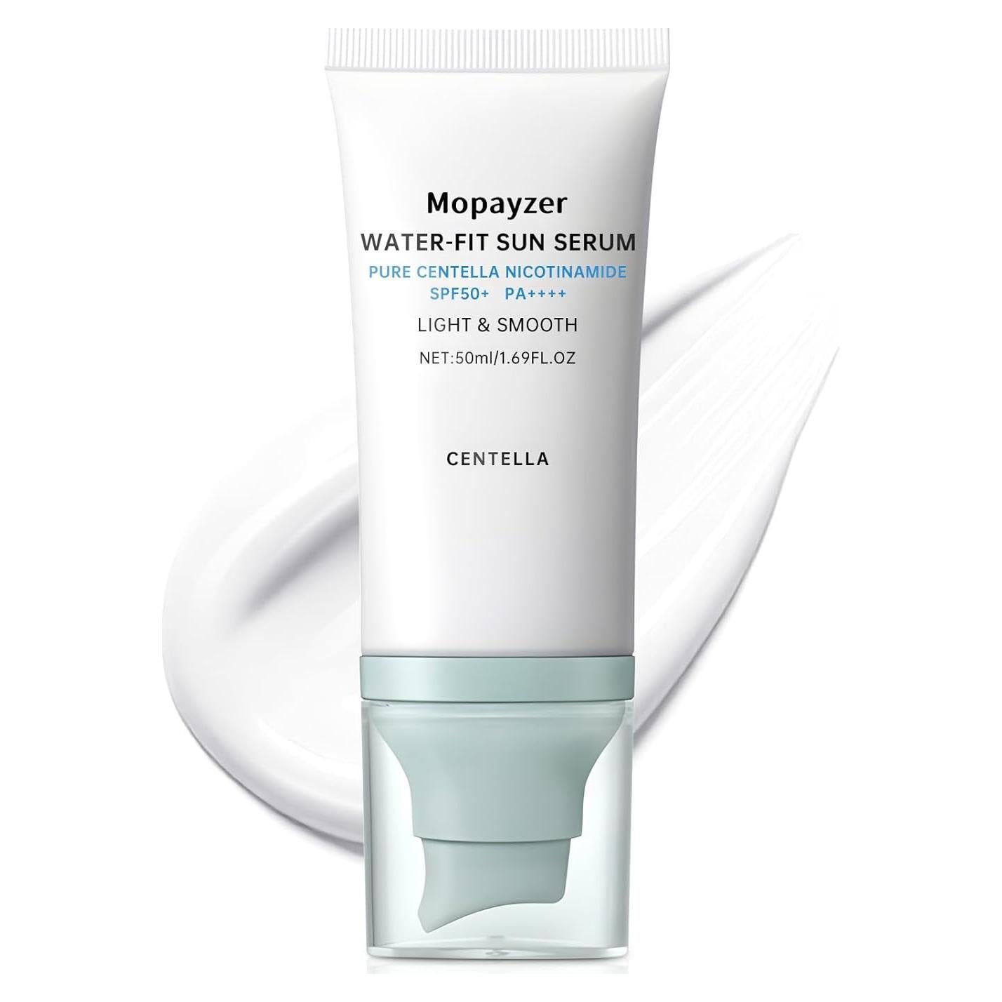 Protector Solar Centella SPF 50 Mopayzer 80g Resistente al Agua