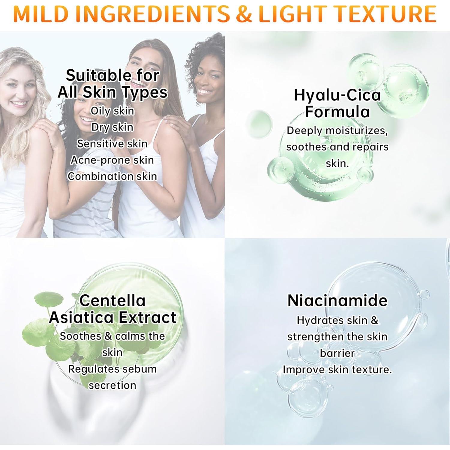 Protector Solar Centella SPF 50 Mopayzer 80g Resistente al Agua