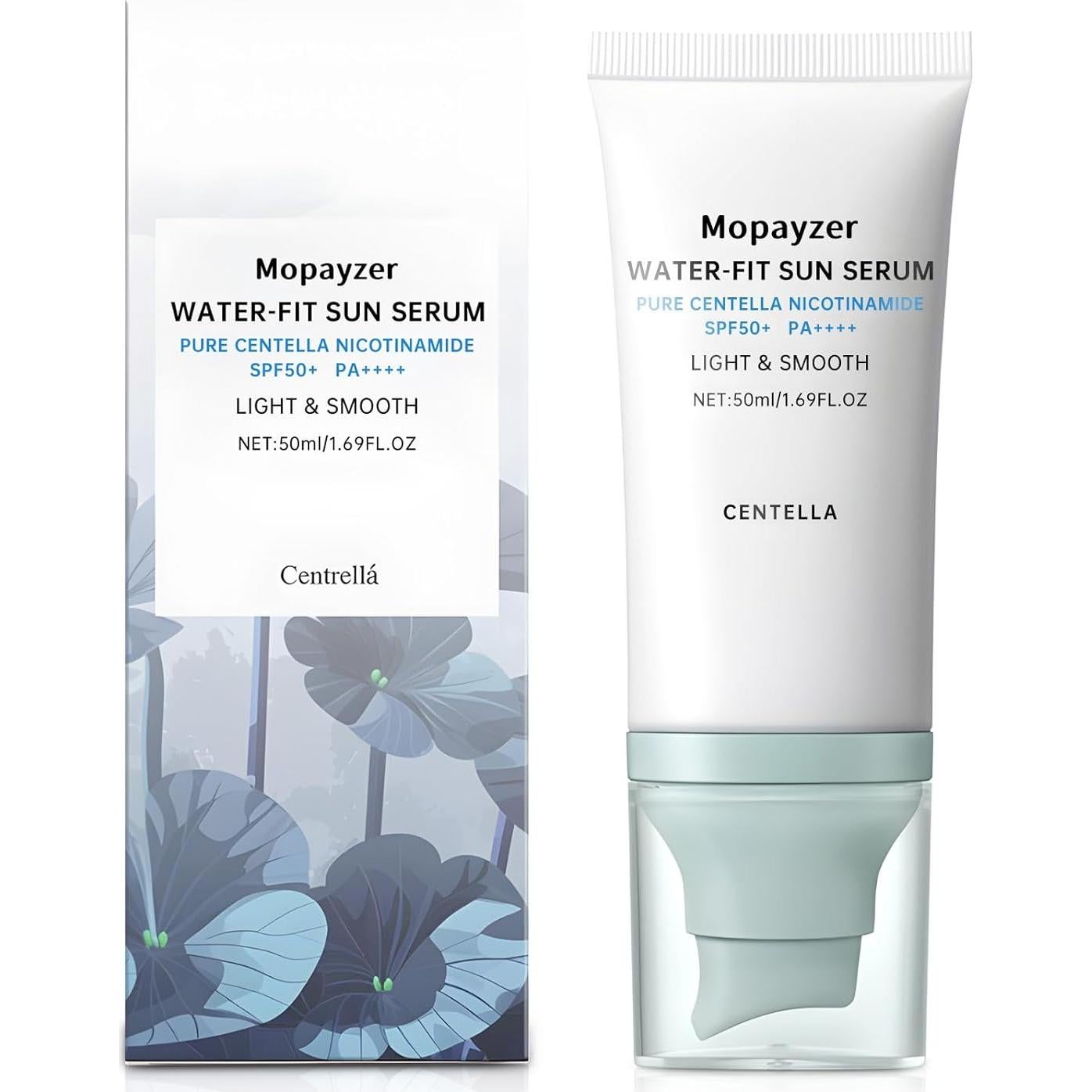 Protector Solar Centella SPF 50 Mopayzer 80g Resistente al Agua