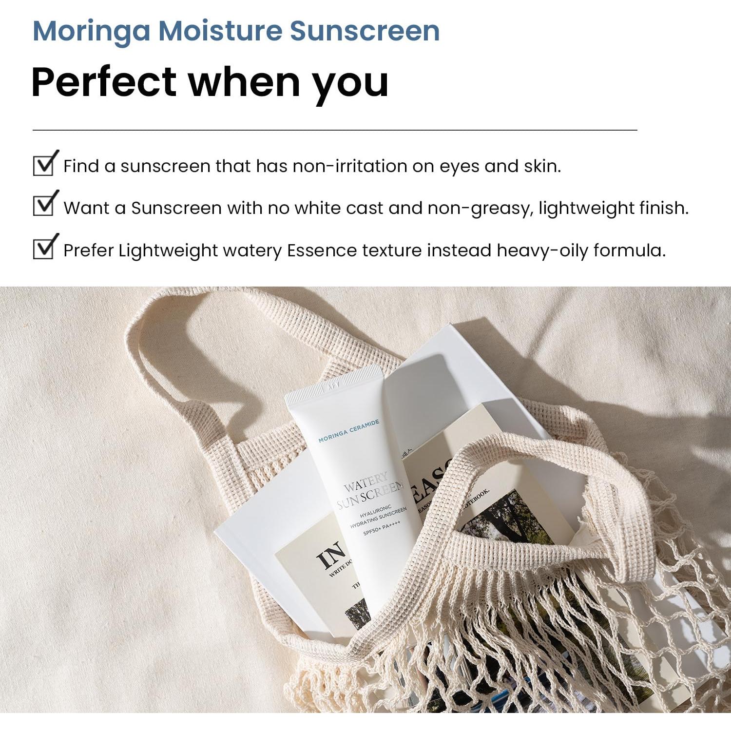 Protector Solar Hidratante HEIMISH Moringa SPF 50 50ml