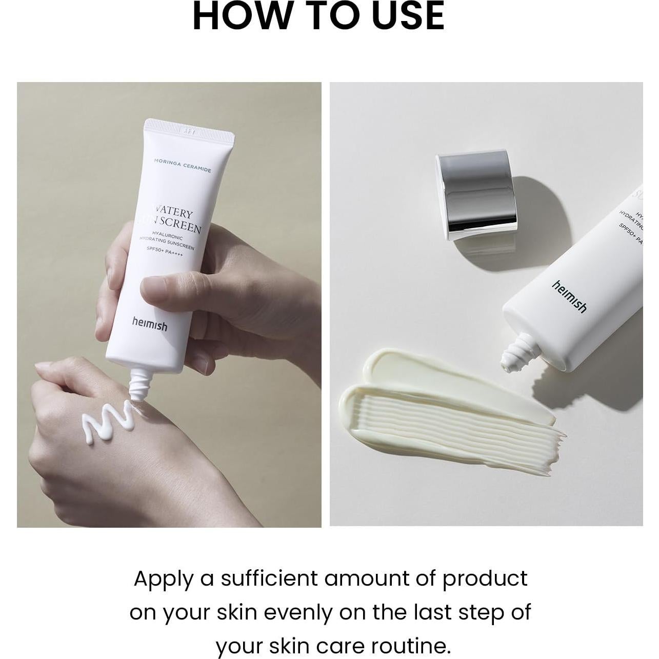 Protector Solar Hidratante HEIMISH Moringa SPF 50 50ml