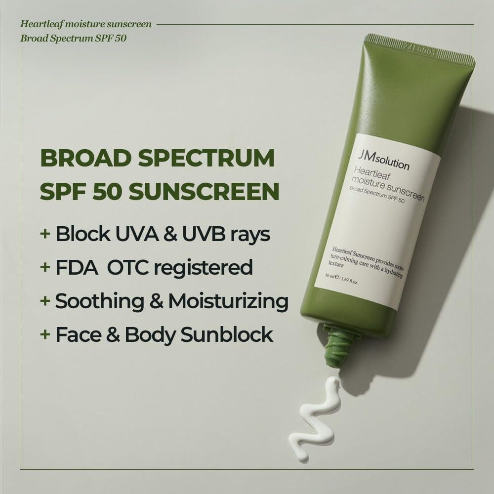 Protector Solar JMsolution Heart Leaf SPF 50 - Piel Sensible
