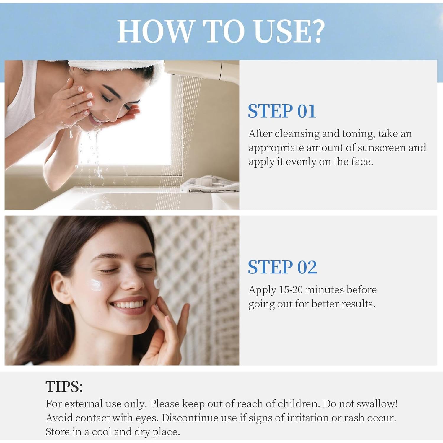 Protector Solar Facial Ponhey SPF 50 PA++++ Centella 80g