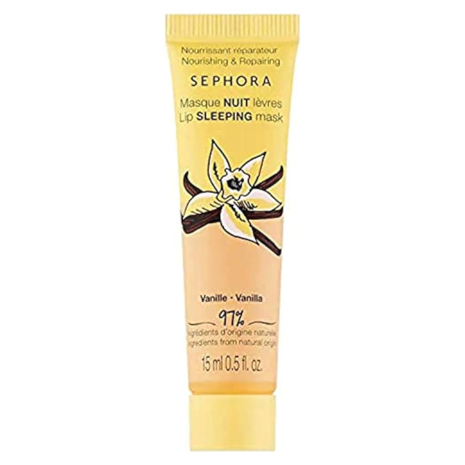 Mascarilla Labial de Noche Sephora Vainilla 15ml