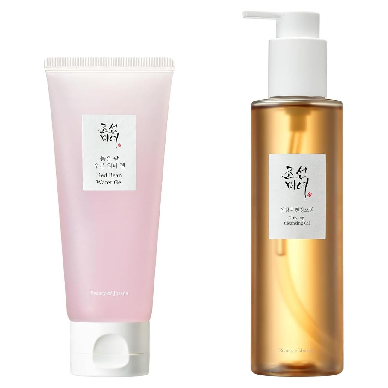 Gel Hidratante de Agua de Frijol Rojo y Aceite Limpiador de Ginseng