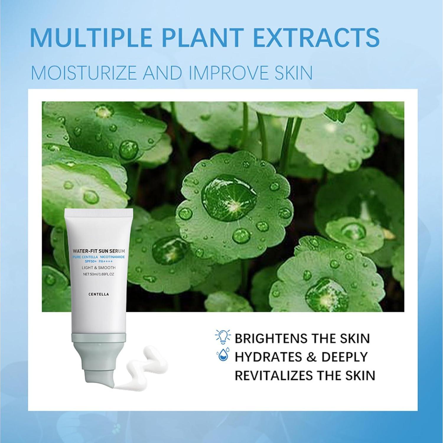 Protector Solar Facial SPF50 PA++++ Loobexery 50ml x2 Centella