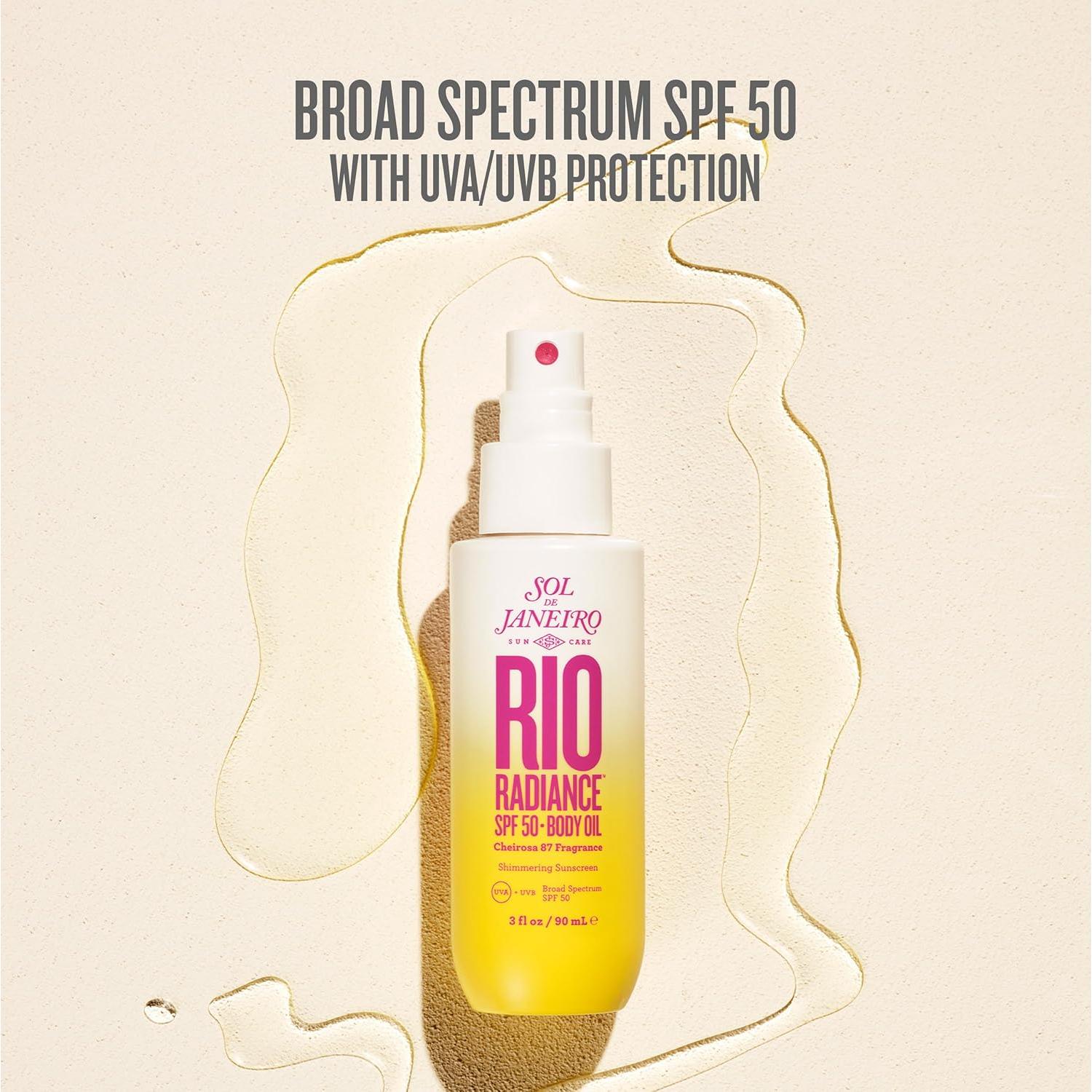 Aceite Corporal Brillante SPF 50 Sol de Janeiro 89 ml