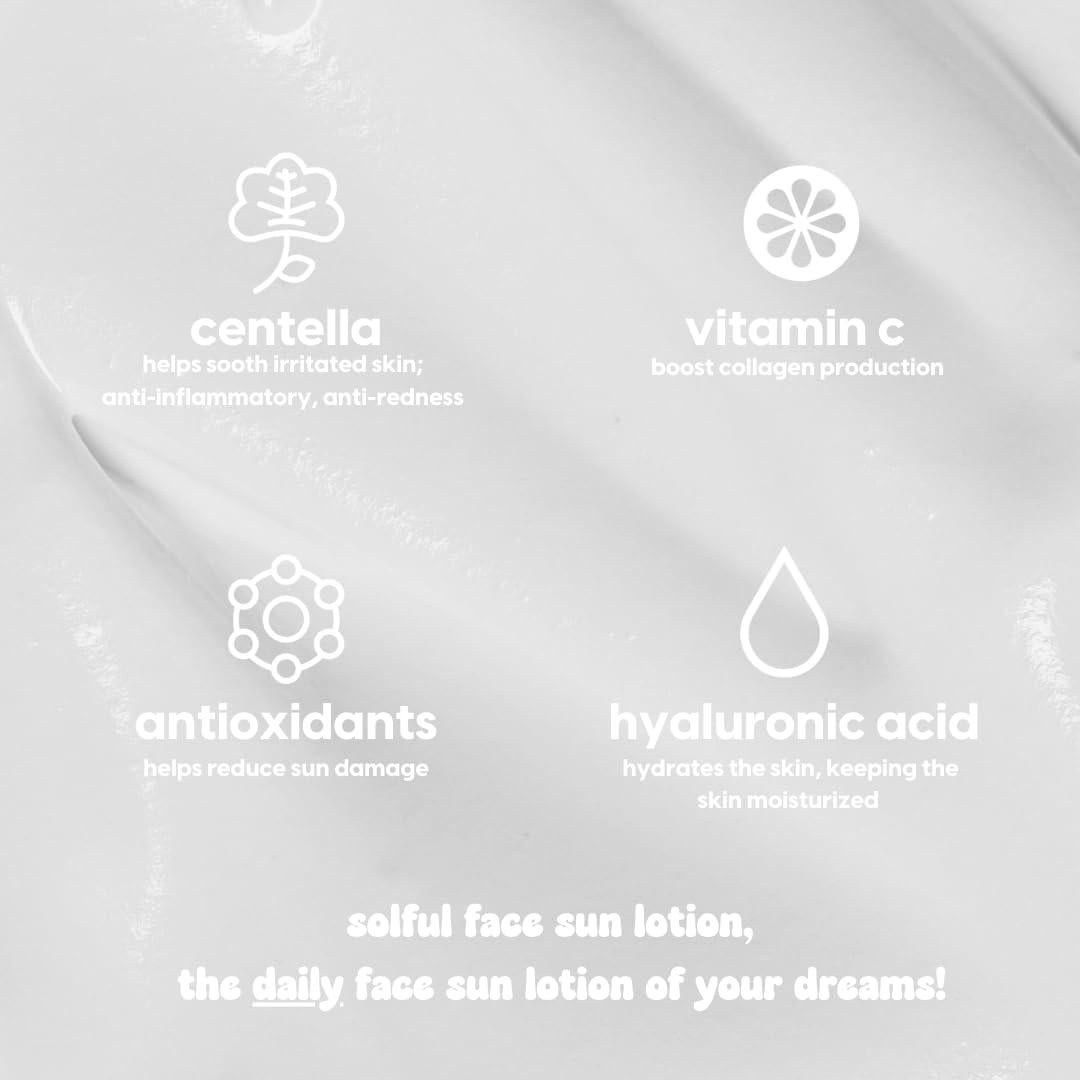 Kara Beauty Loción Solar Facial SPF 50+ Hidratante 48.2g