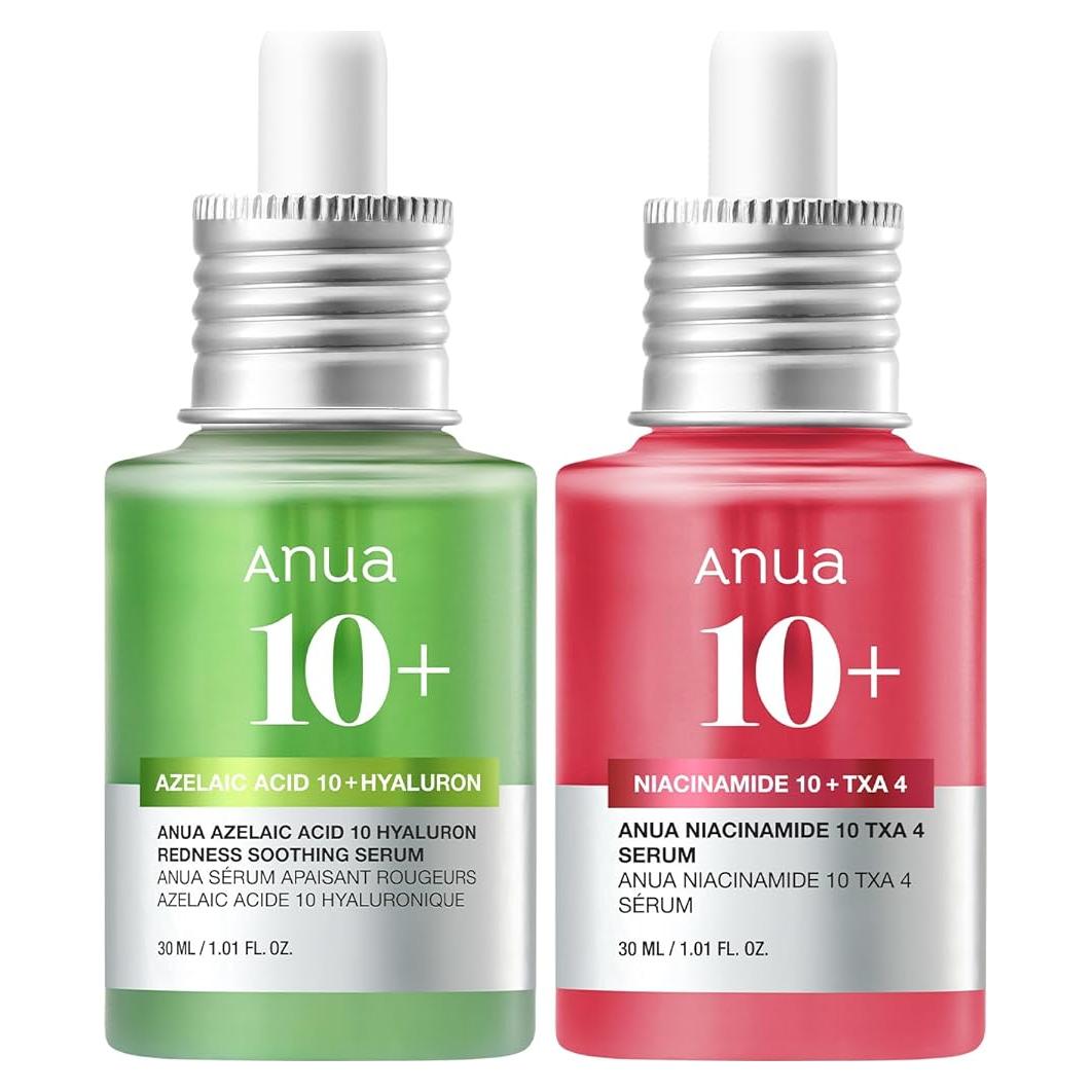 Set de Cuidado de Piel Anua Ultimate Spot Duo - Niacinamida 10% y Ácido Azelaico 10%