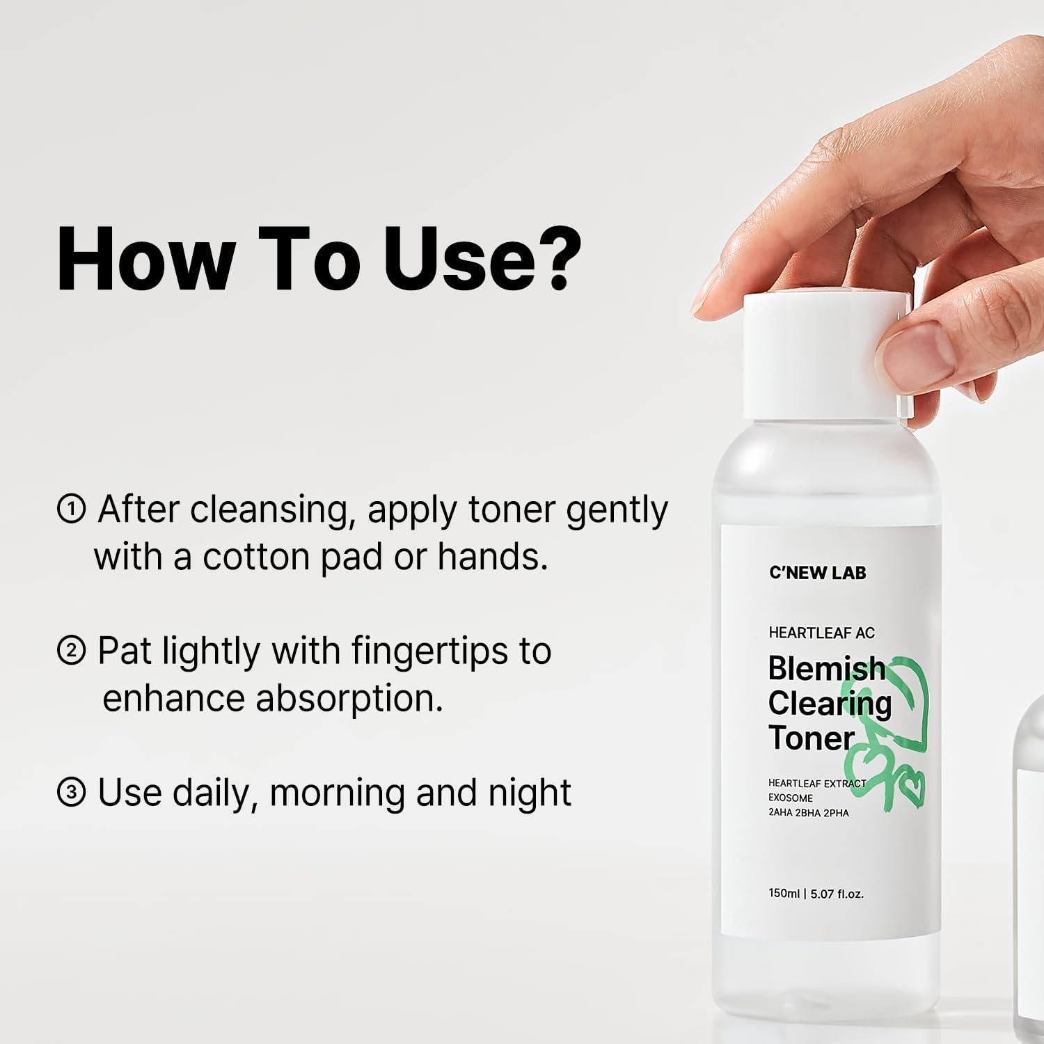 Tónico Desincrustante C'New LAB 150ml | Control de Sebo y Acné