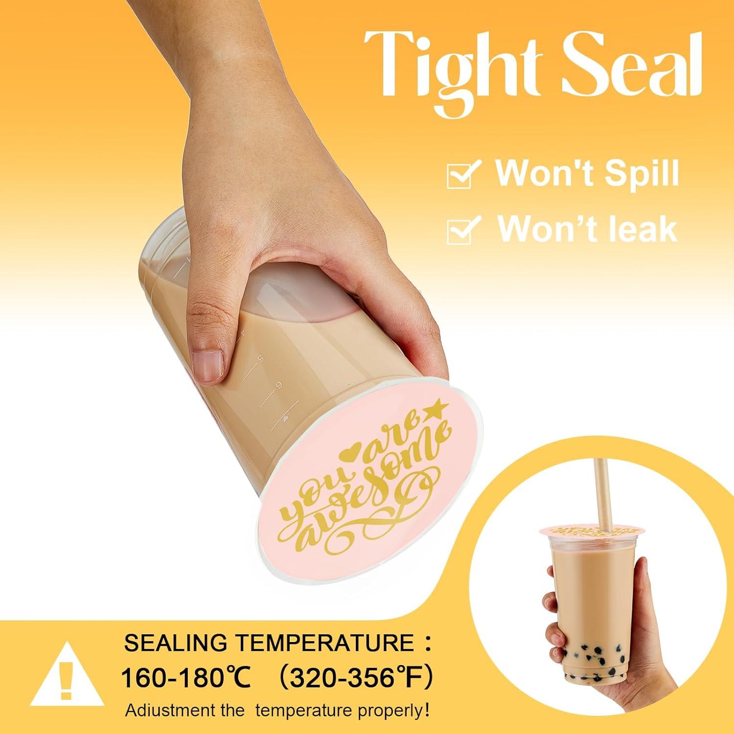 2 Rollos Película Selladora Tazas Henoyso 90-105 mm