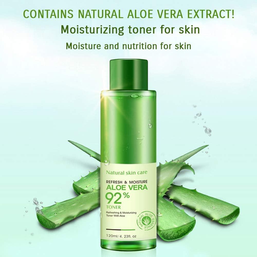 Tónico Hidratante BIOAQUA Aloe Vera 120ml Cuidado Piel Natural
