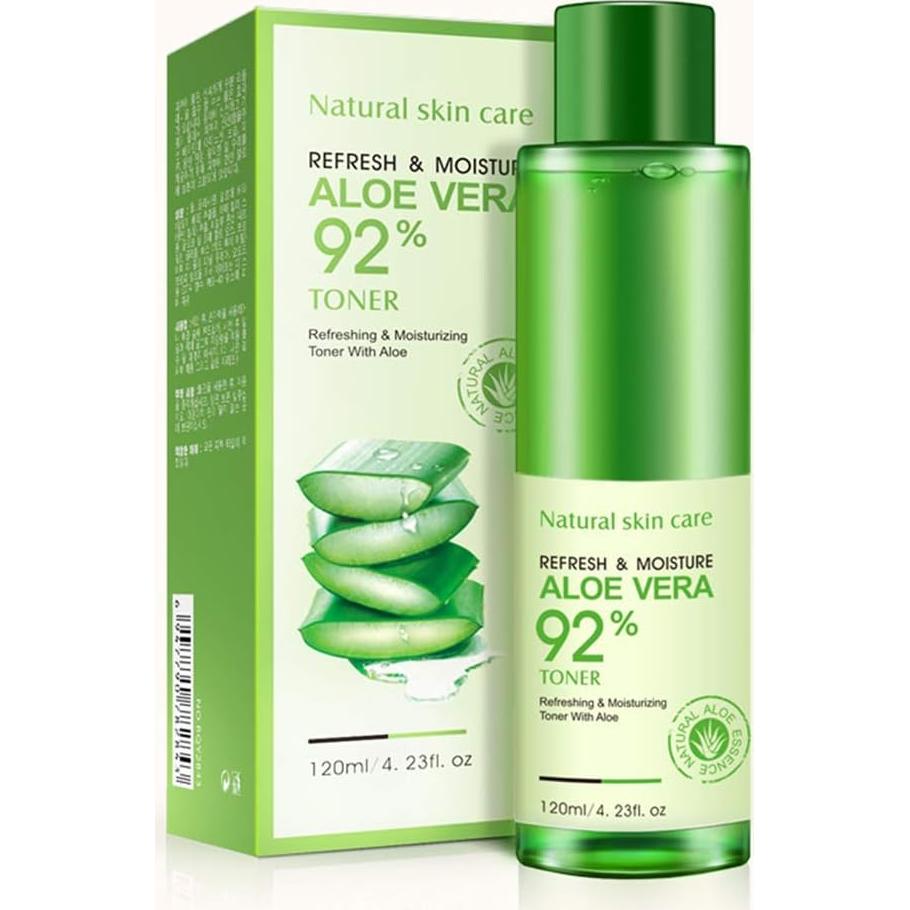 Tónico Hidratante BIOAQUA Aloe Vera 120ml Cuidado Piel Natural