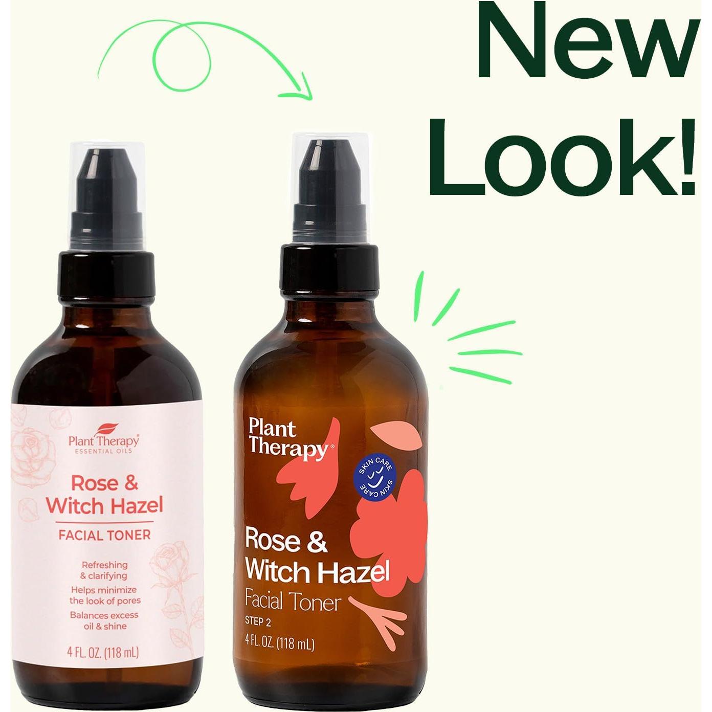 Tónico Facial Plant Therapy Rosa y Hamamelis 118 ml Hidratante