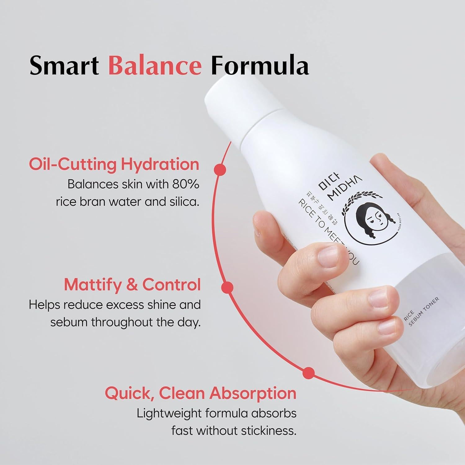 Tónico Facial MIDHA 200ml Vegano Hidratante y Astringente