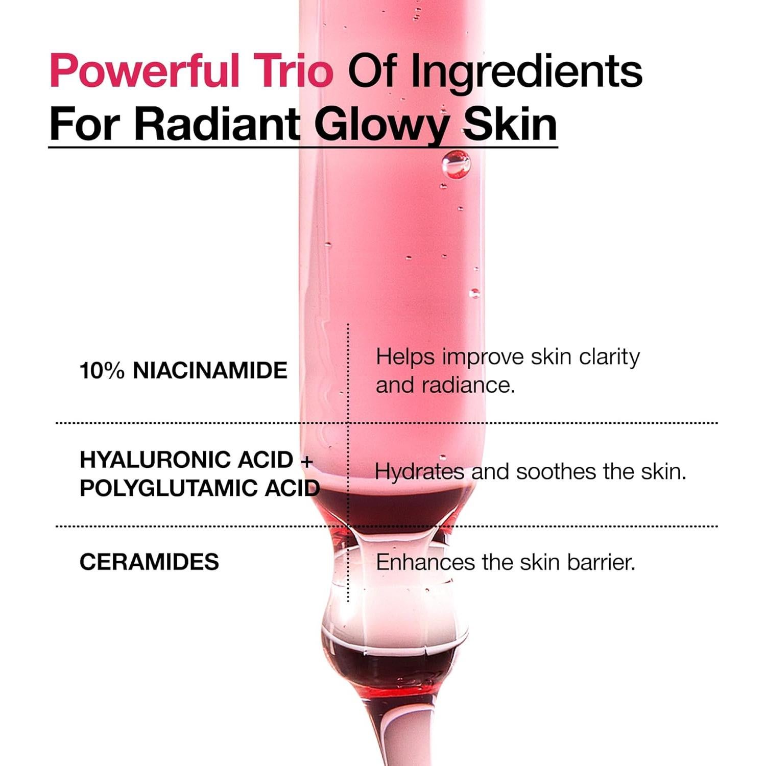 Set Hidratante Facial Anua: Suero Niacinamida + Crema Ceramida