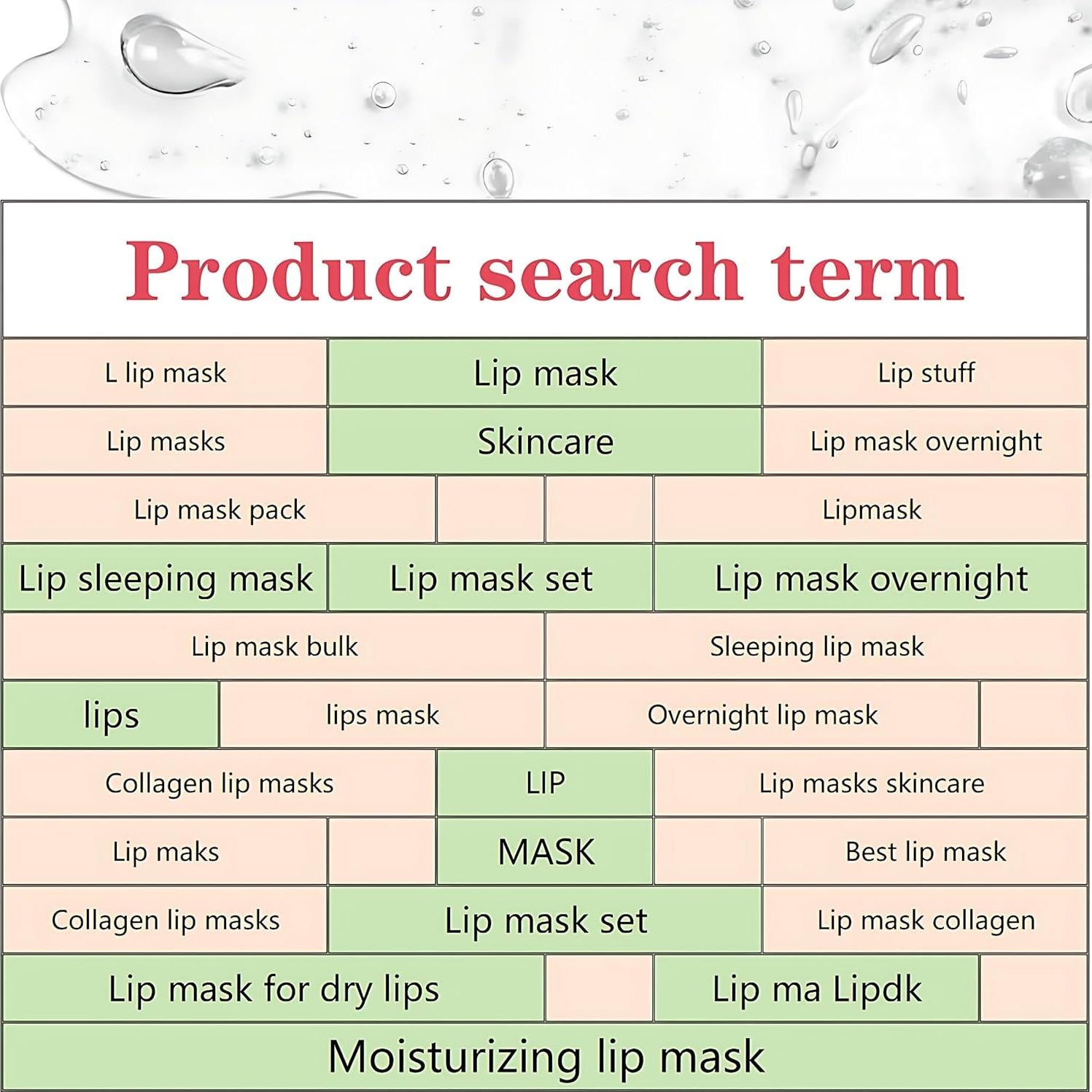 Mascarillas Labiales VEZE 20 Pcs Hidratantes Colágeno Rosa