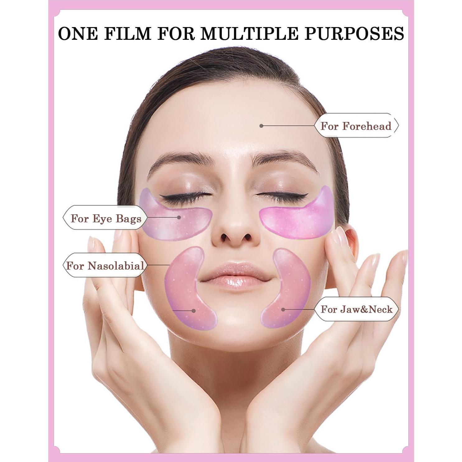 20 Pares de Mascarillas Hidratantes para Labios y Ojos Aaiffey