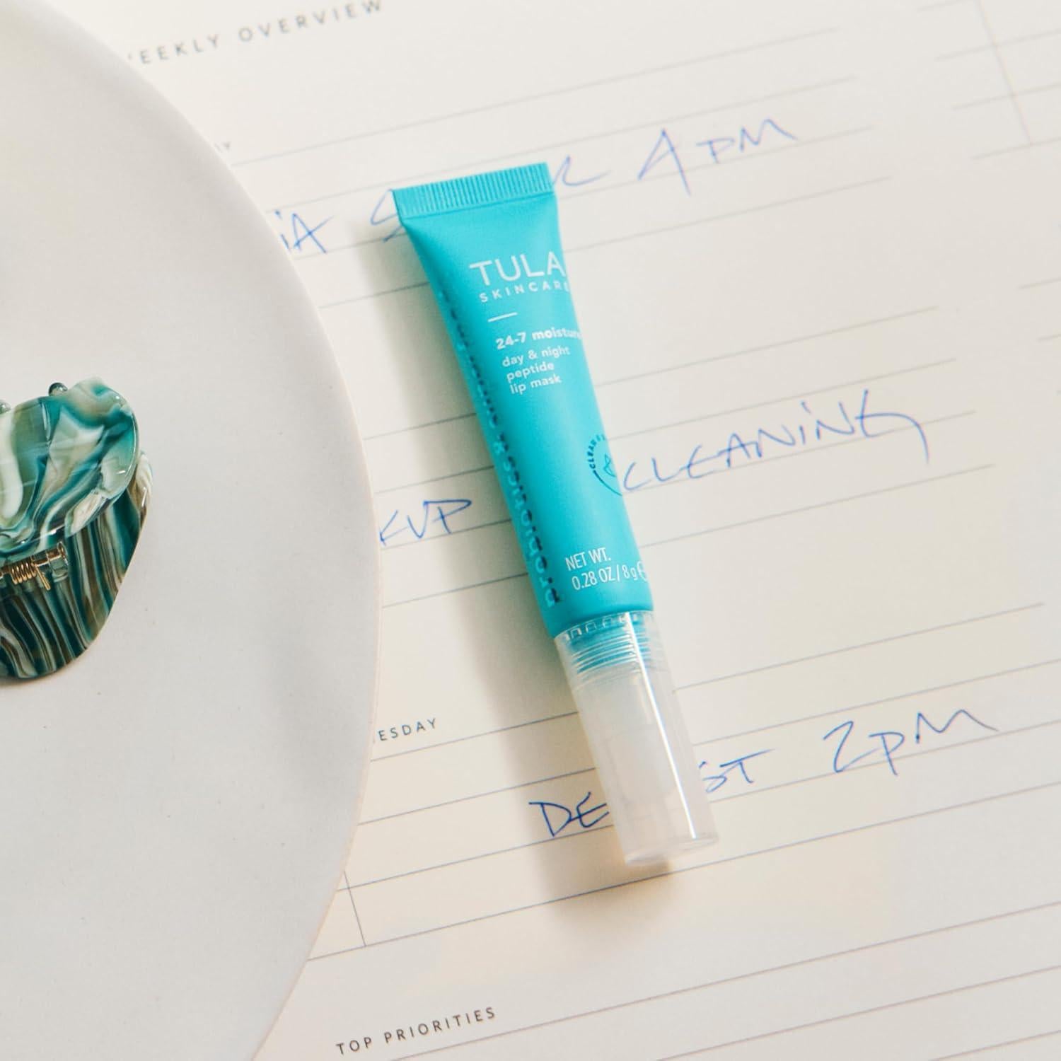 TULA Máscara de Labios Hidratante 24/7 con Péptidos 7.87 g