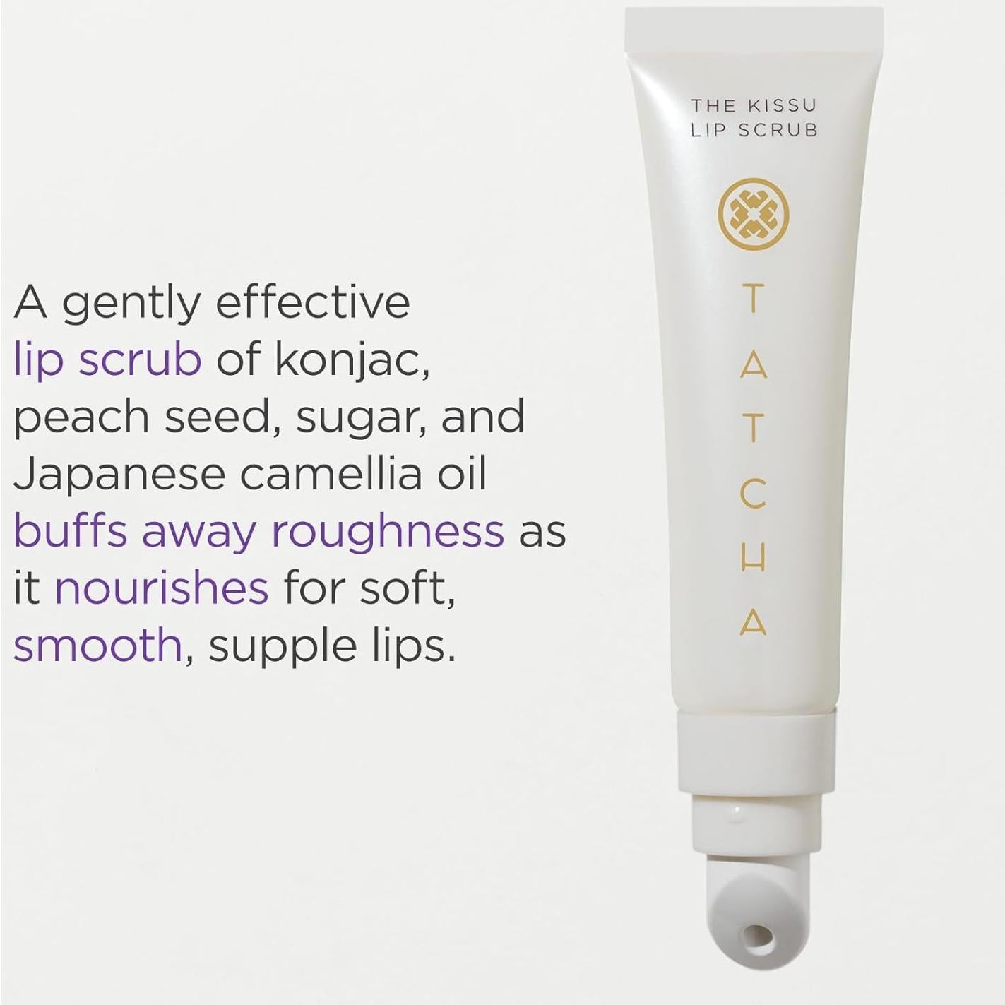 Conjunto de Labios Tatcha: Exfoliante, Tratamiento y Tinte