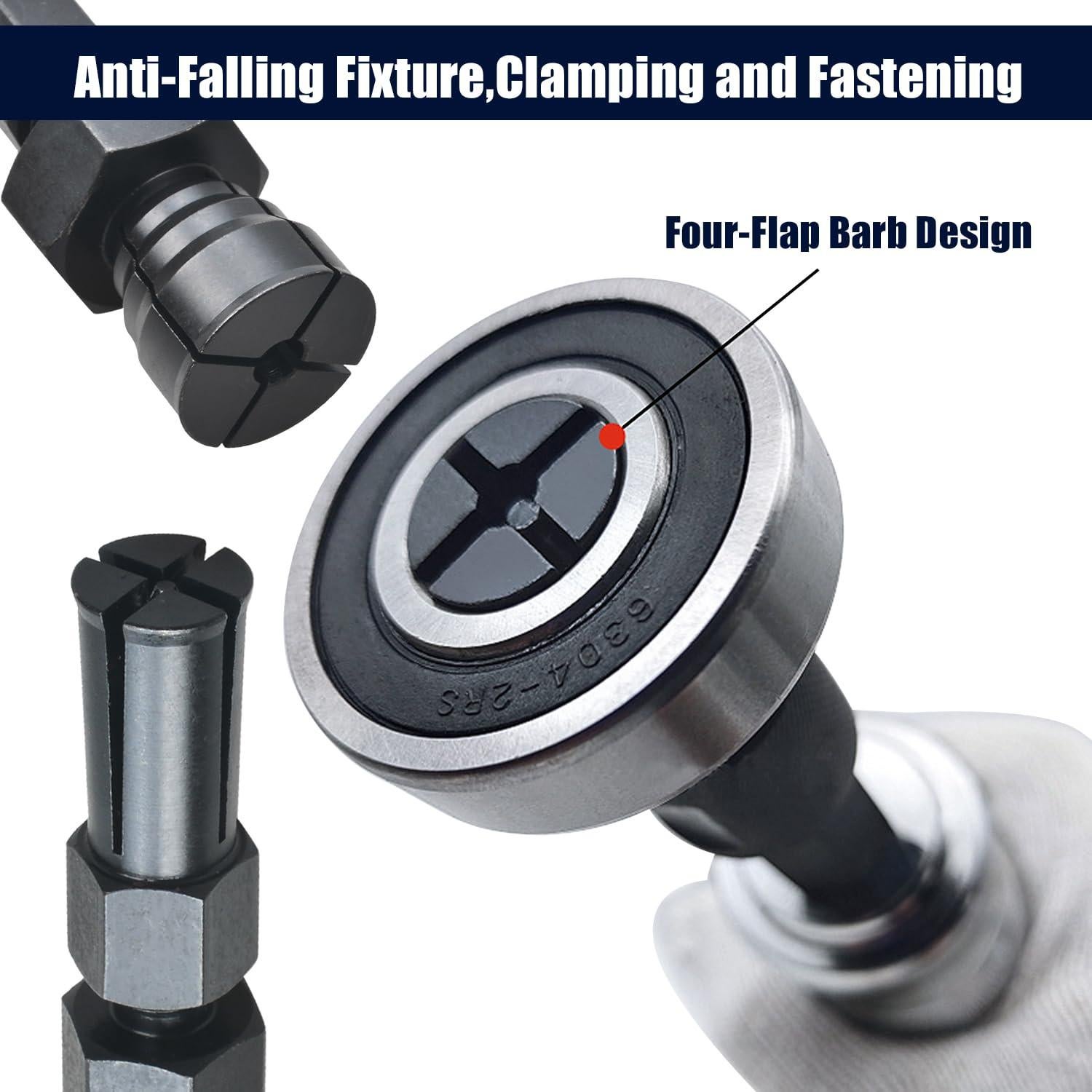 LainKeen Kit Extractores de Rodamientos 12 Piezas 8-32mm