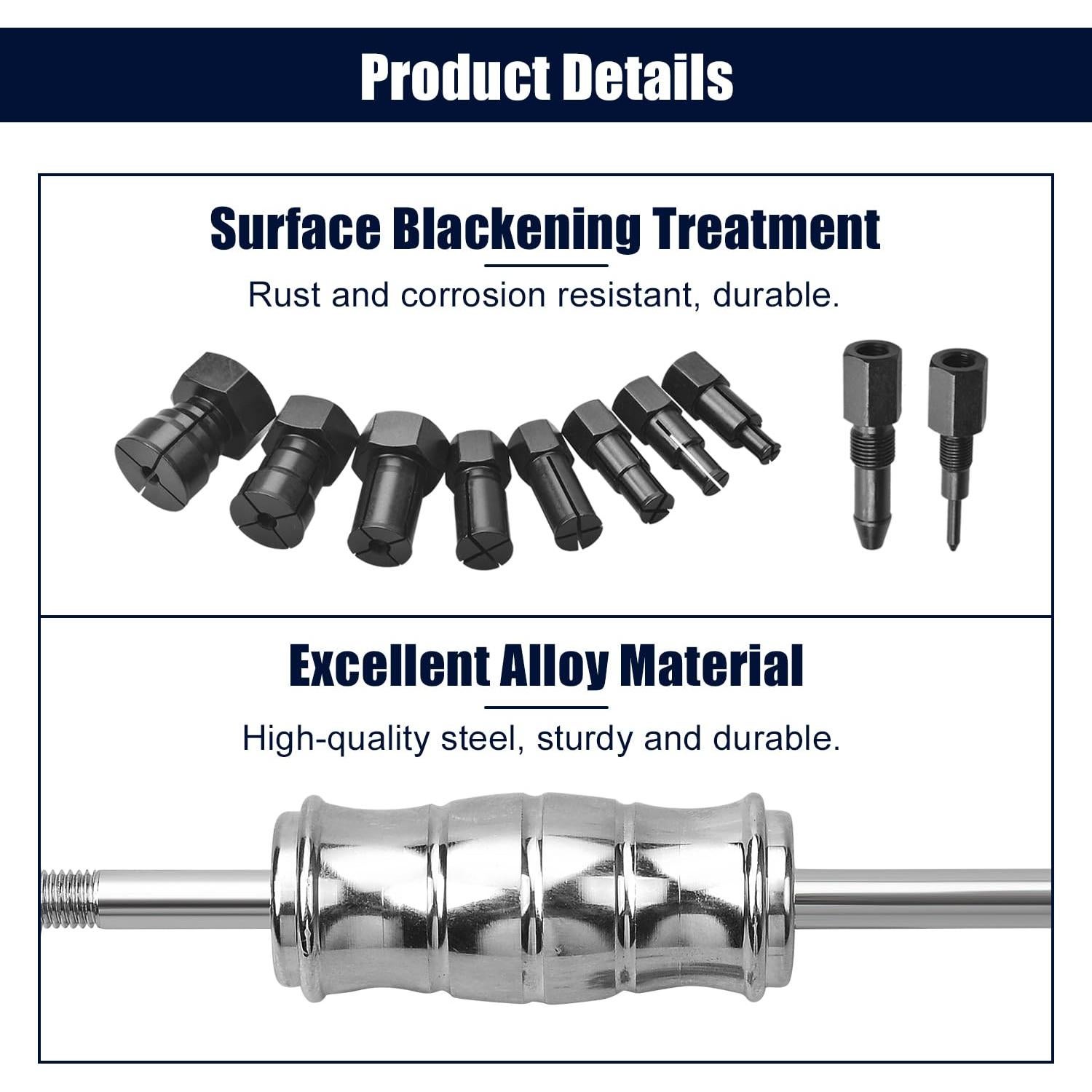 LainKeen Kit Extractores de Rodamientos 12 Piezas 8-32mm