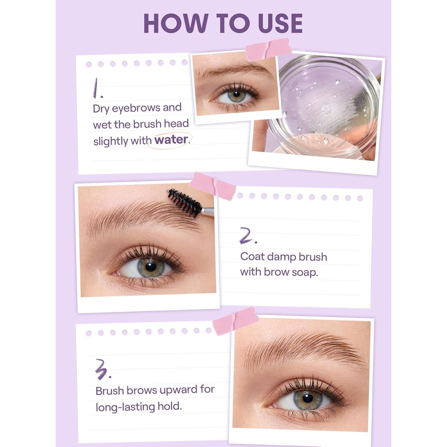 Jabón para Cejas SHEGLAM Stick Em Up 70g Impermeable