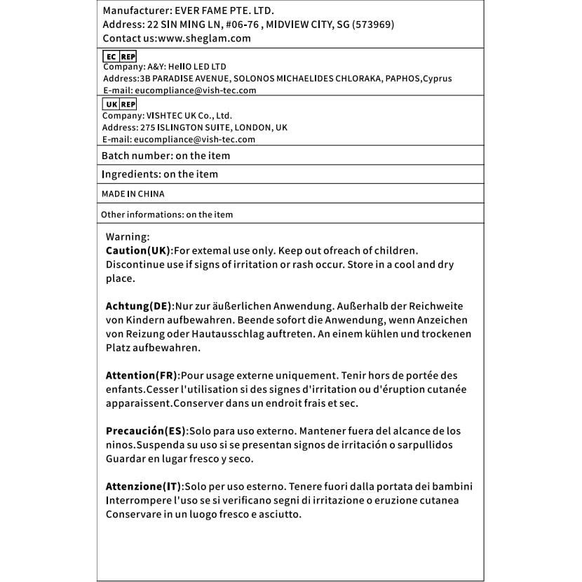 Jabón para Cejas SHEGLAM Stick Em Up 70g Impermeable