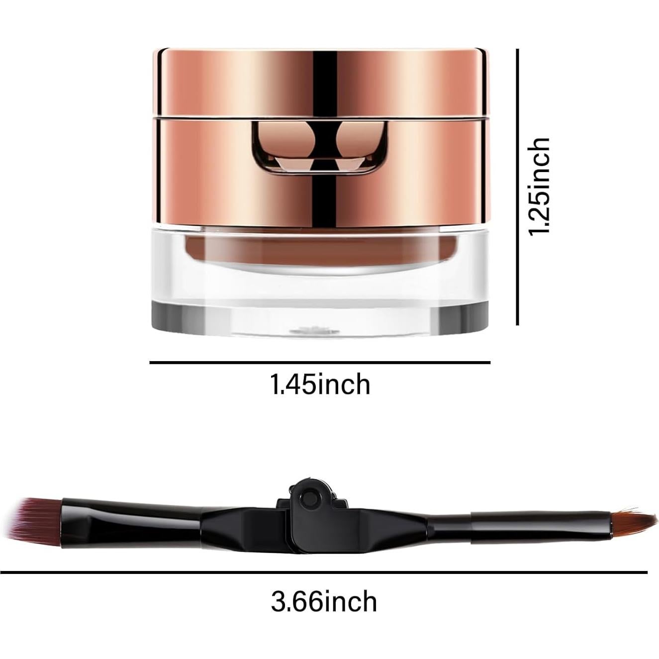 Kit de Cejas 2 en 1 Shenzhenshimuyu - Pomada y Polvo