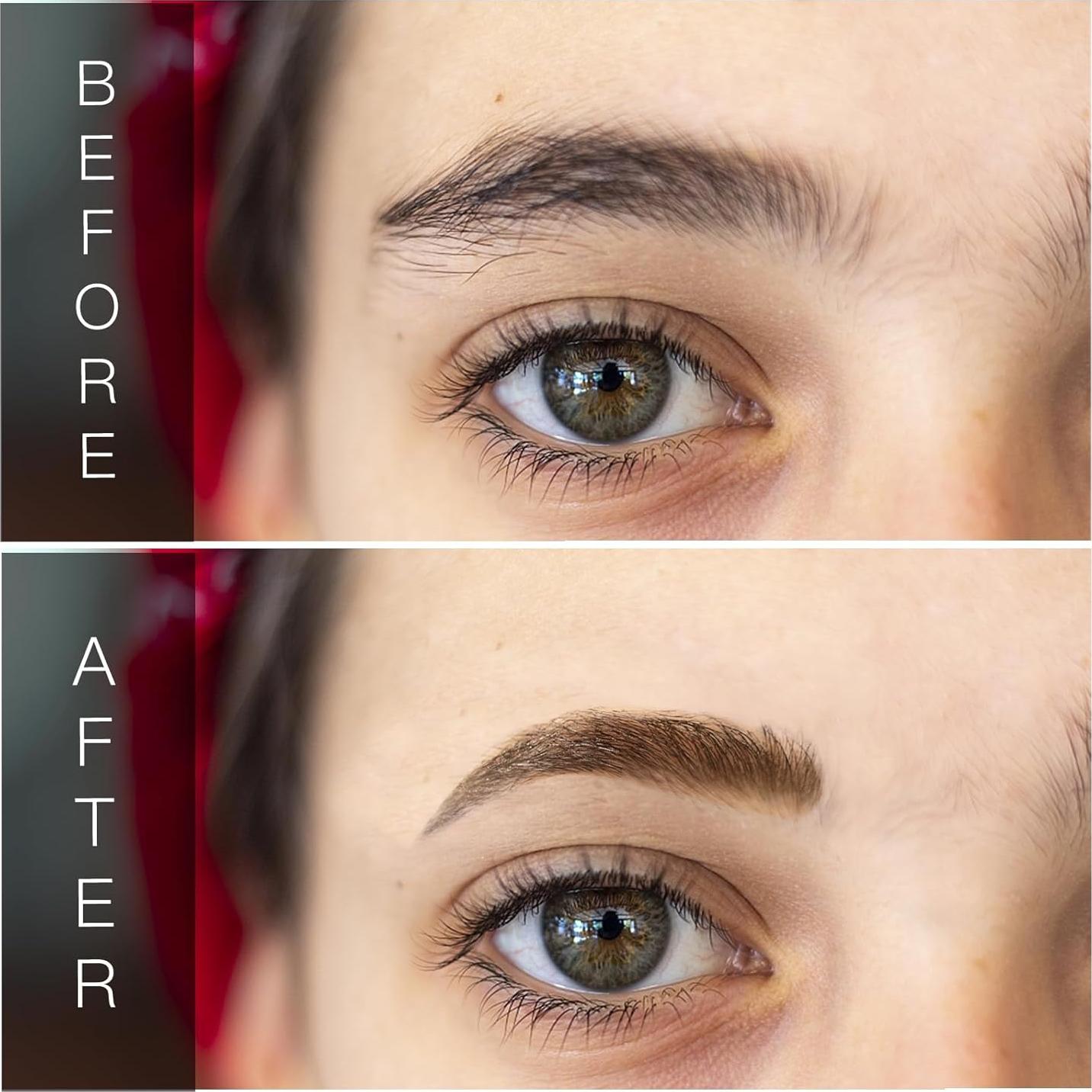 Kit de Tinte para Cejas AMIIR Castaño Resistente al Agua