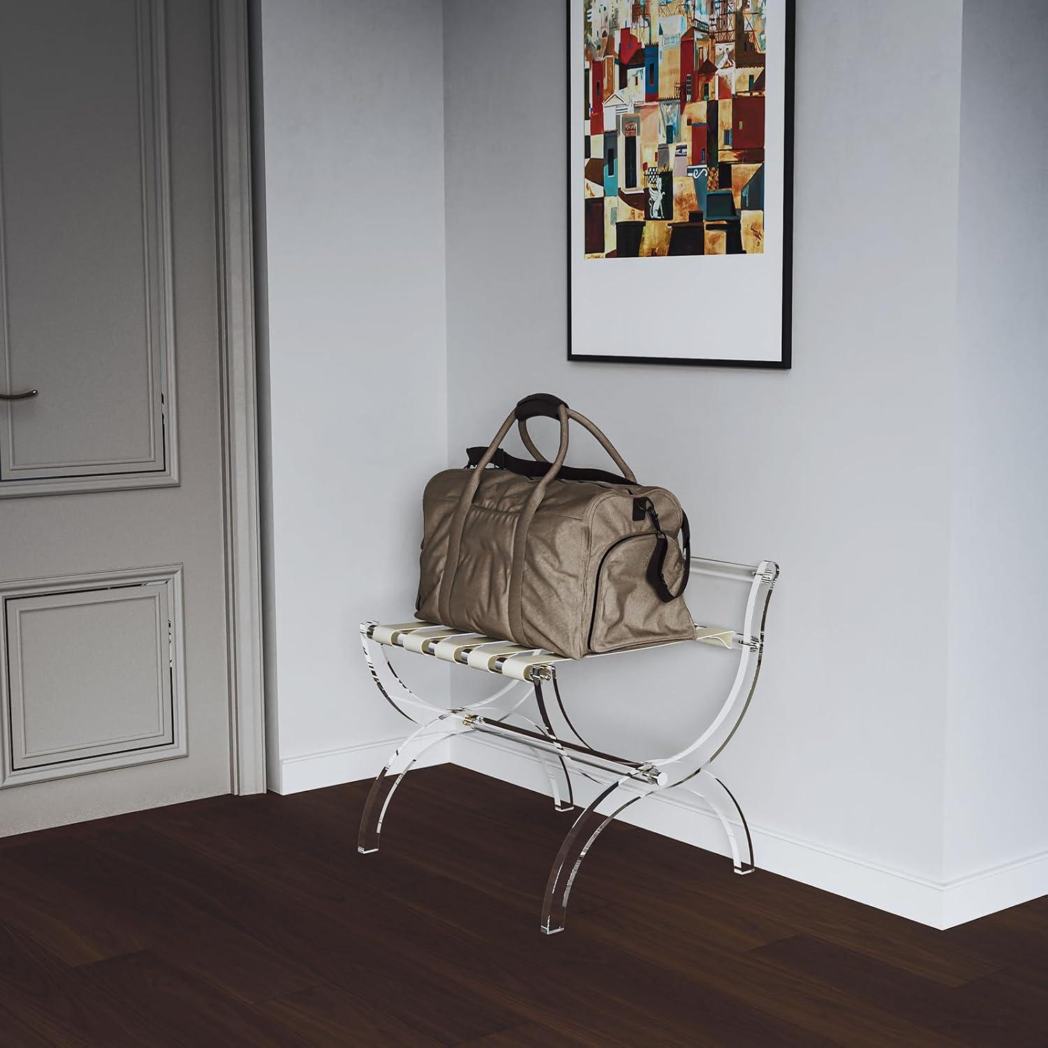 Soporte de Equipaje Acrílico Byingo Plegable 22-45 kg