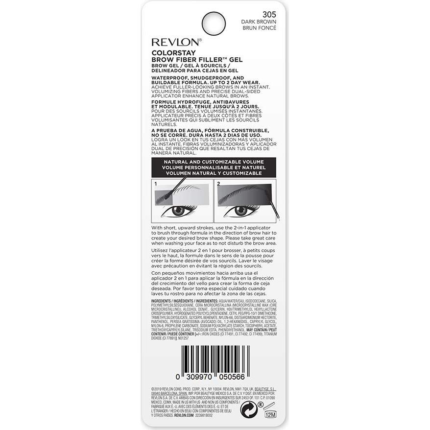 Gel para Cejas Revlon ColorStay 305 Marrón Oscuro 6.8 ml