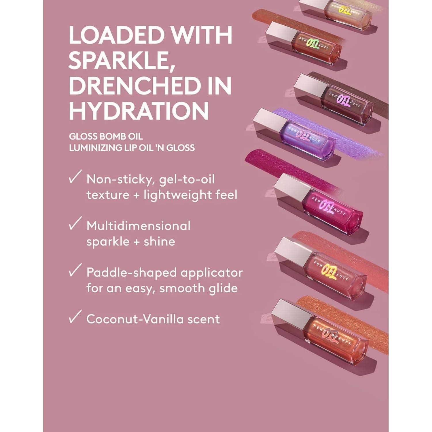 Gloss Labial Fenty Beauty 8.5 ml - Frosted Bunz Brillante