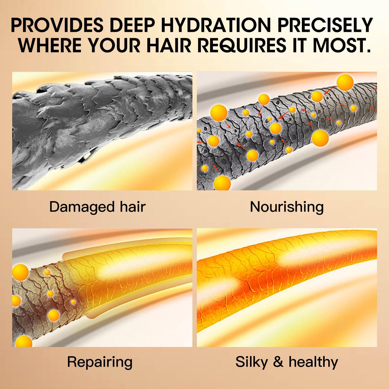 Mascarilla de Keratina CNMOFAXIN 496g - Hidratante y Reparadora