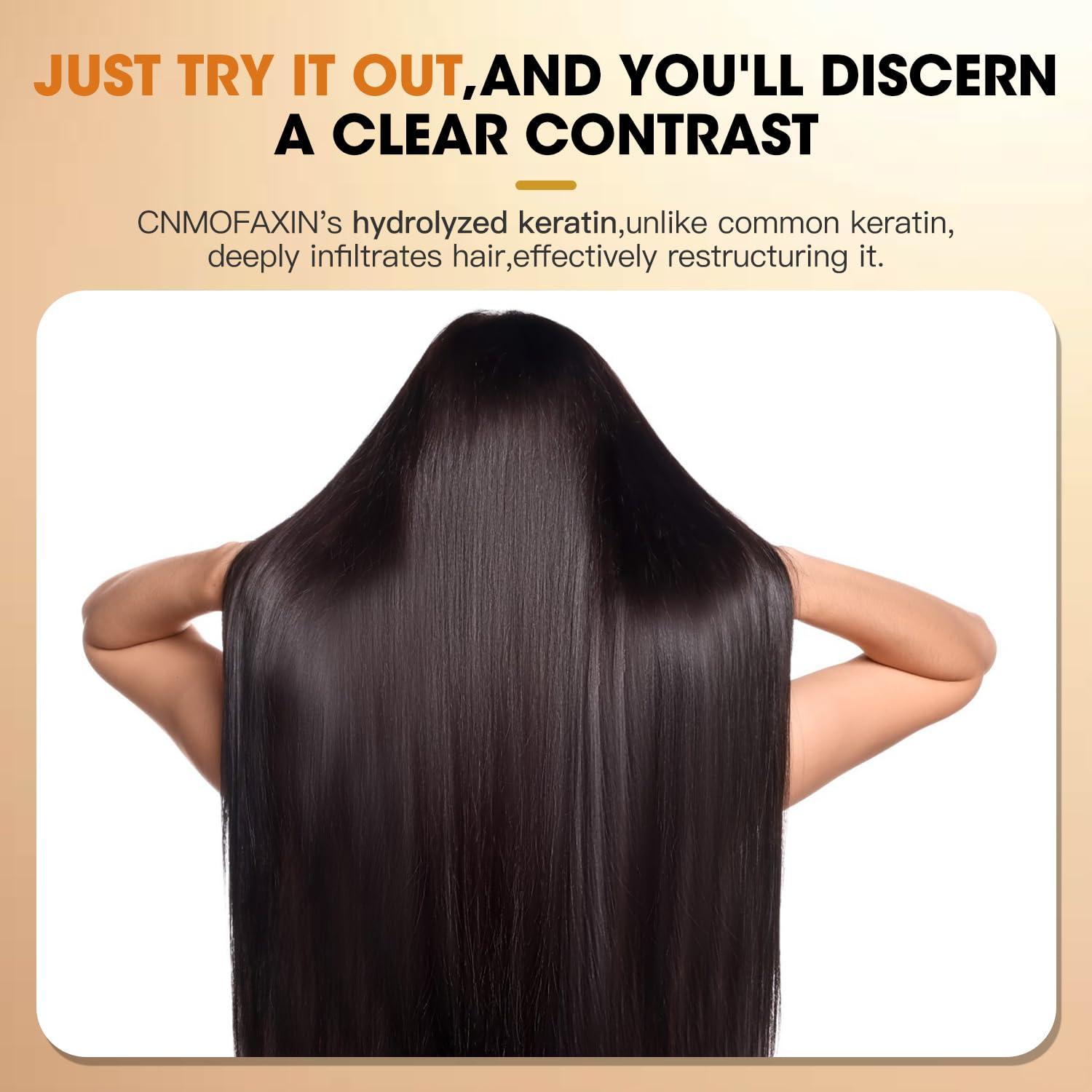 Mascarilla de Keratina CNMOFAXIN 496g - Hidratante y Reparadora