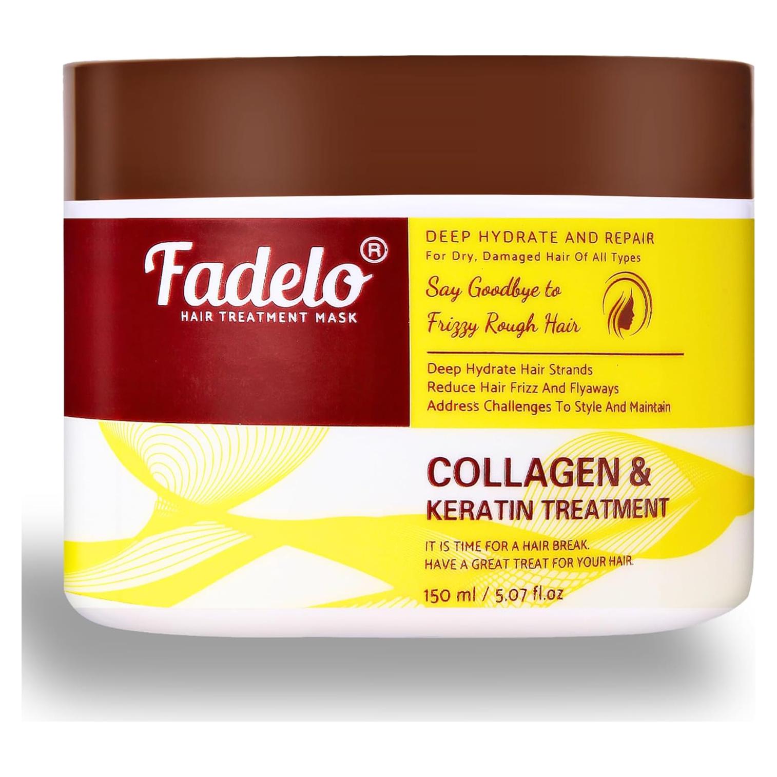 Mascarilla de Colágeno y Queratina Fadelo 150 ml - Hidratante