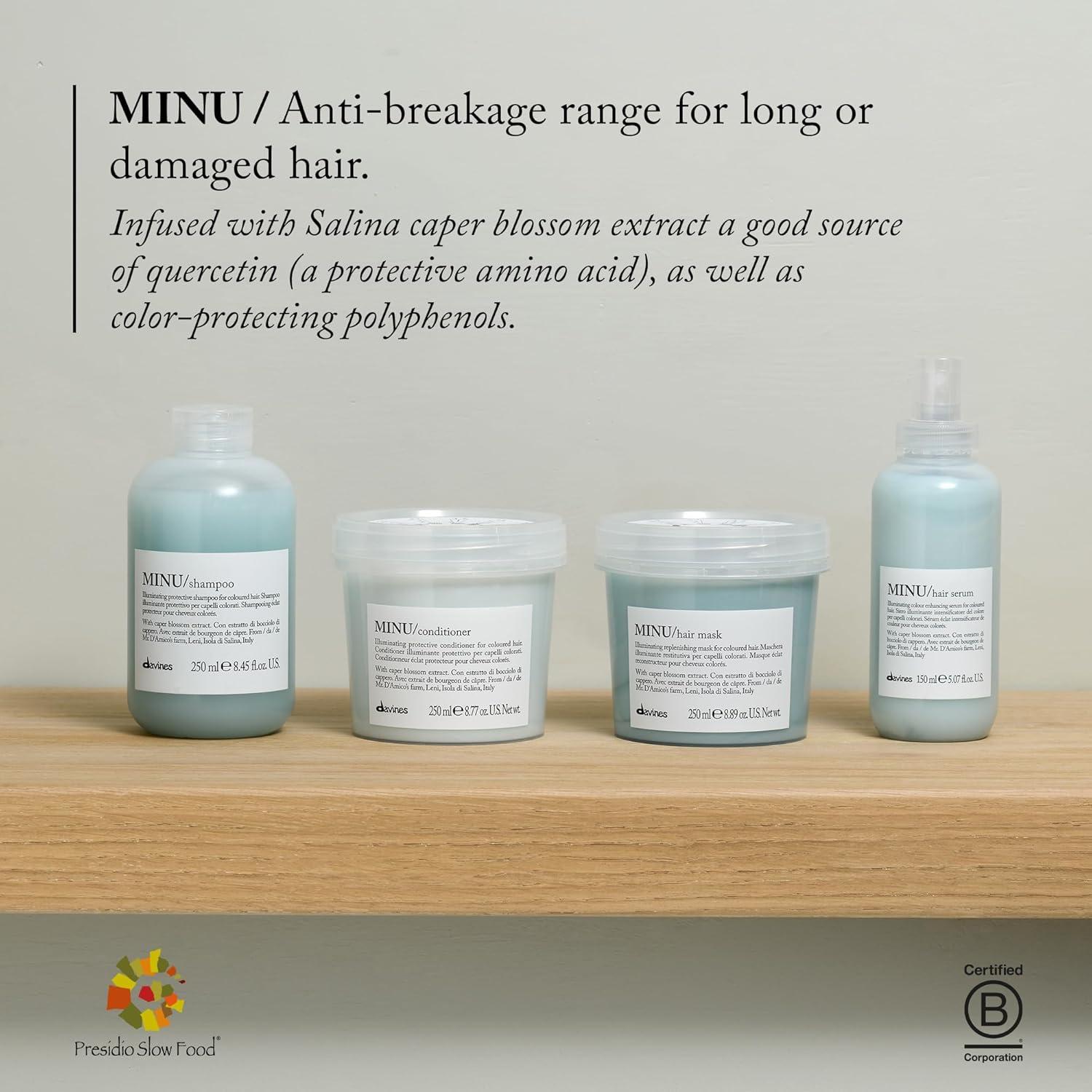 Mascarilla para Cabello Davines MINU 280g - Nutre y Aclara