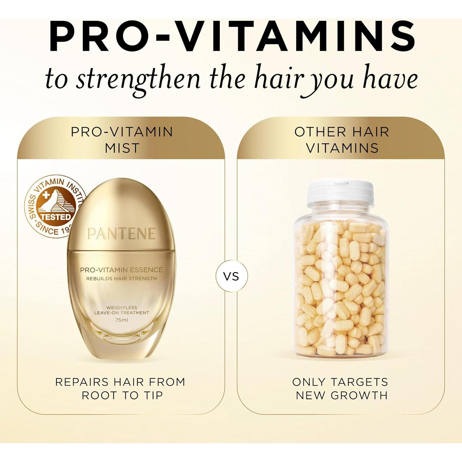 Mist Reparador Pro-Vitamina Pantene 74.8 ml - Tratamiento Sin Enjuague