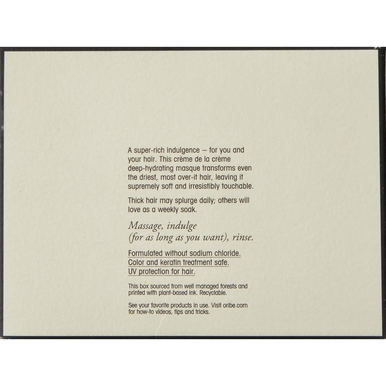 Mascarilla Hidratante Oribe Signature 175 ml - Cuidado Cabello