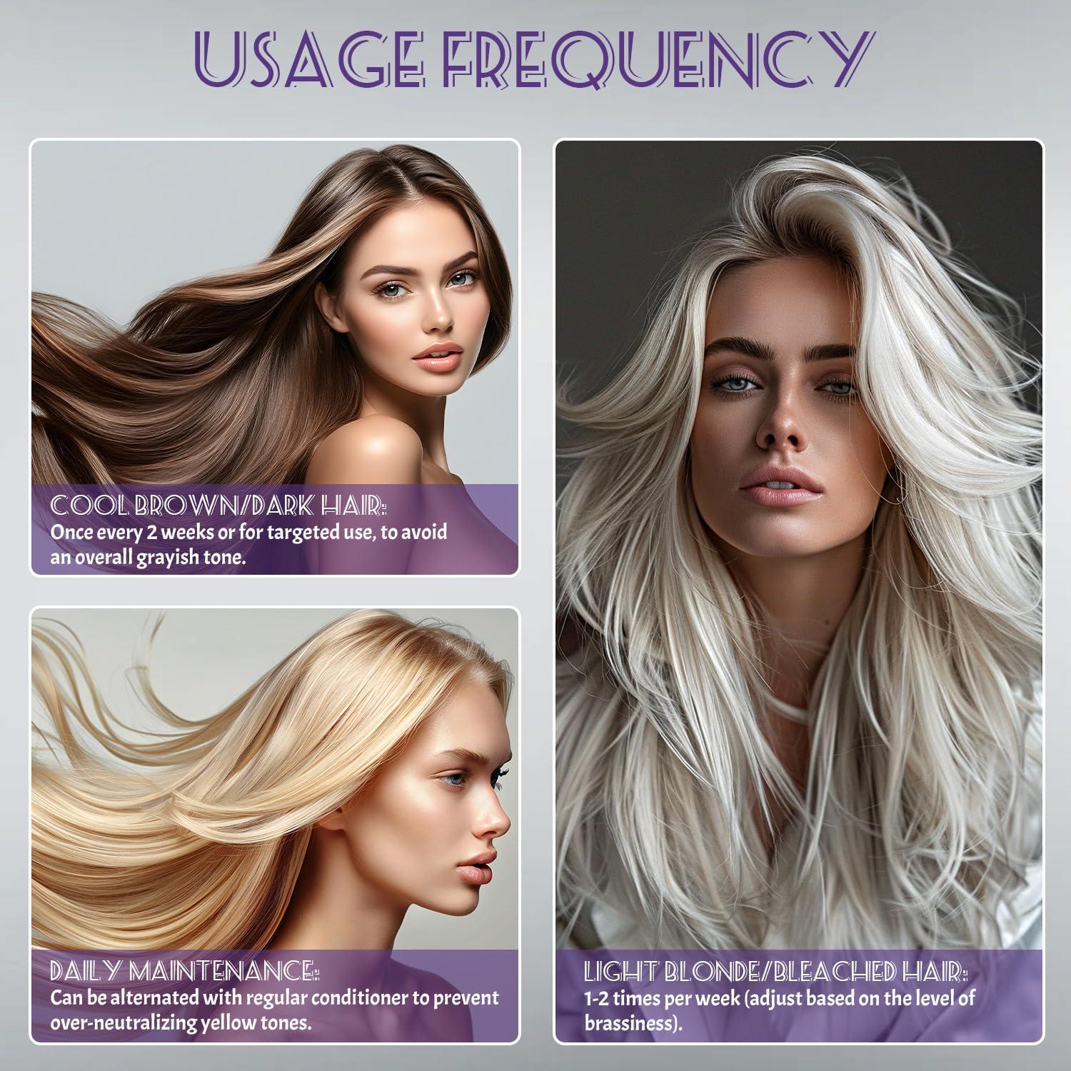 Mascarilla de Cabello Púrpura YOUNGYOUNGLOVE 286 g - Neutraliza Amarillos