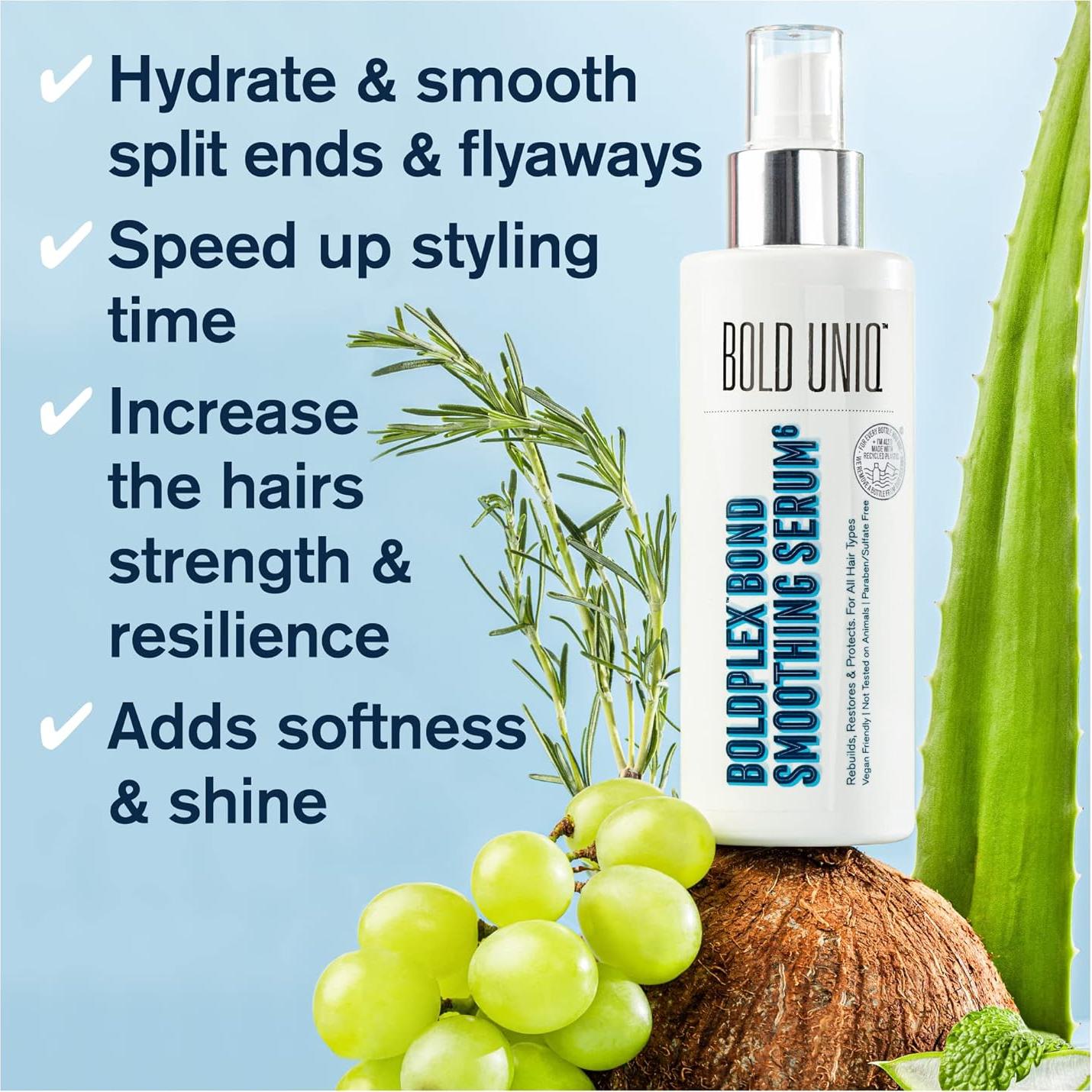 BOLD UNIQ Dúo Mascarilla y Suero para Cabello 250ml - Vegano