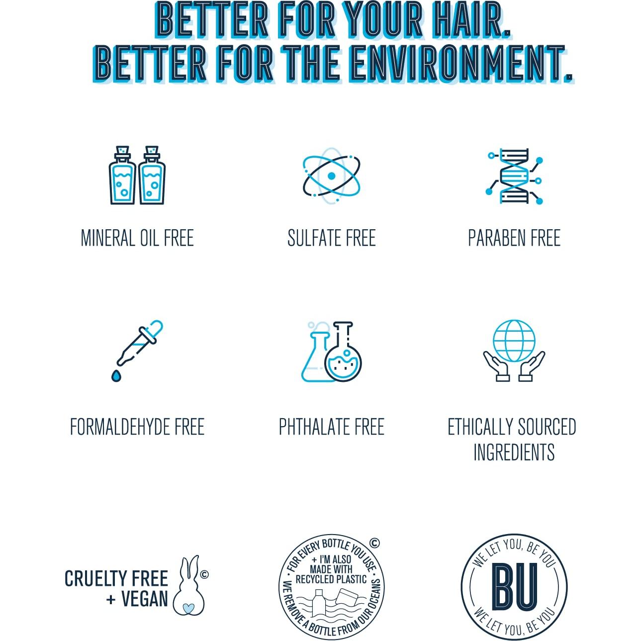 BOLD UNIQ Dúo Mascarilla y Suero para Cabello 250ml - Vegano