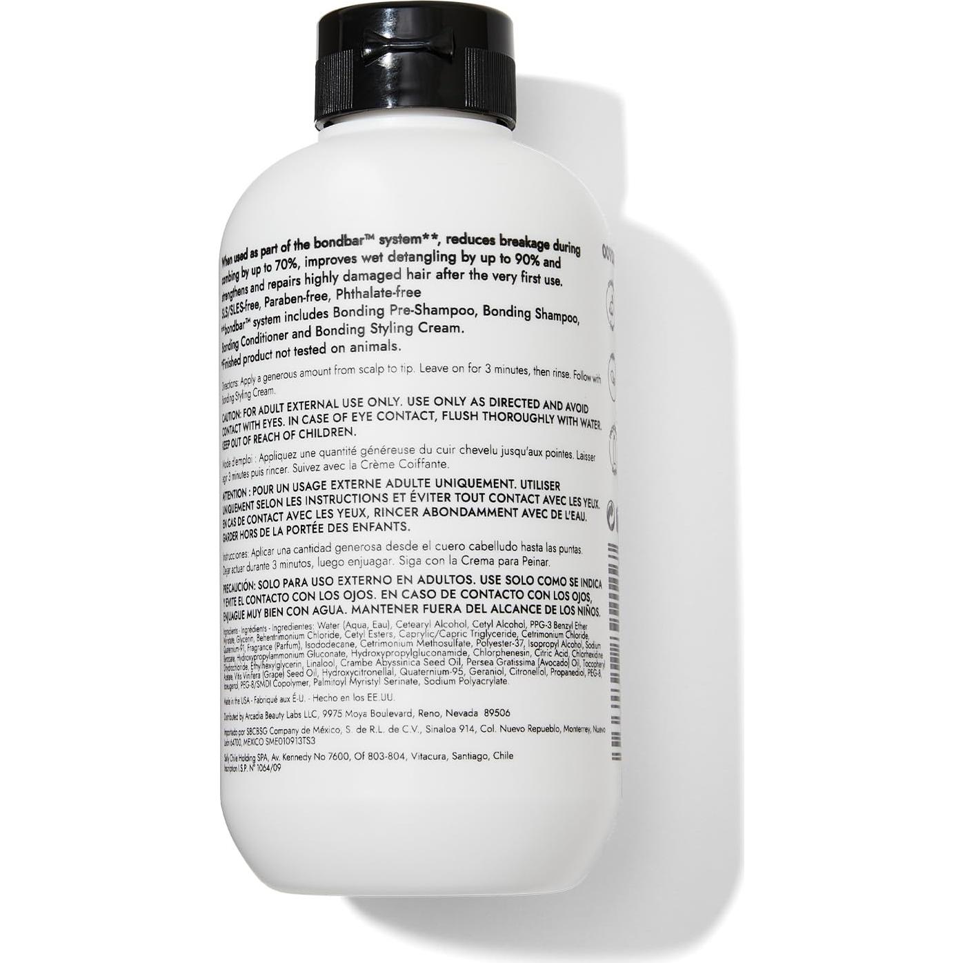 Acondicionador Reparador Vegano Bondbar 236.6 ml - Hidrata y Fortalece